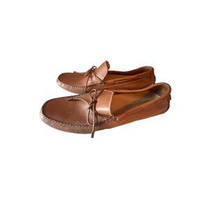 Martin Dingman‎ Brown Driving Loafers Leather Size 9.5